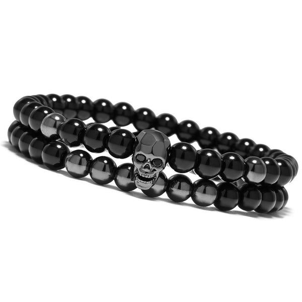 Metal Smile Skull Bracelets