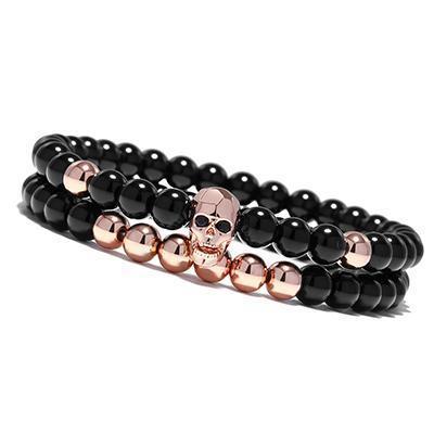 Metal Smile Skull Bracelets