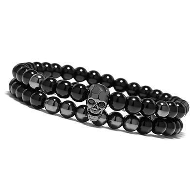 Metal Smile Skull Bracelets