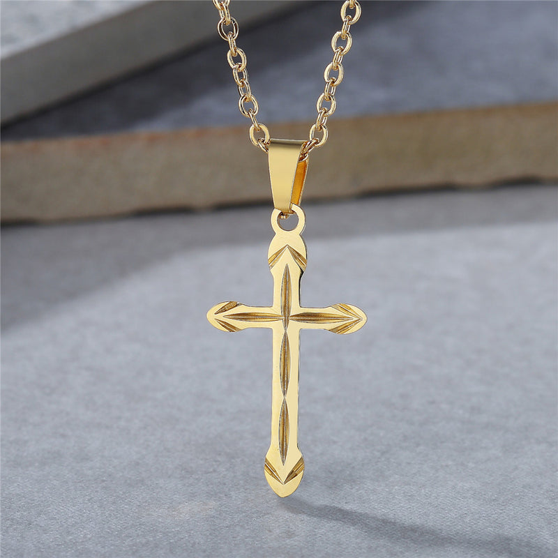 Classic Cross Pendants Necklace